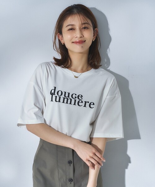 UNTITLED（アンタイトル） tシャツ 半袖 コットンロゴTシャツ