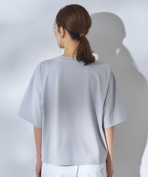 UNTITLED（アンタイトル） tシャツ 半袖 コットンロゴTシャツ