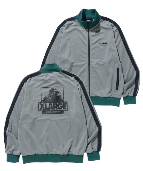 XLARGE（エクストラ ラージ） ジャージブルゾン L チャコール メンズ 