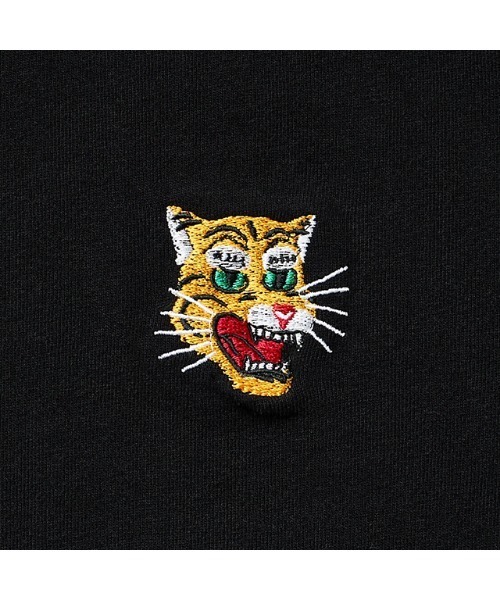 「Onitsuka Tiger」 半袖Tシャツ X-LARGE ブラック レディース_画像3