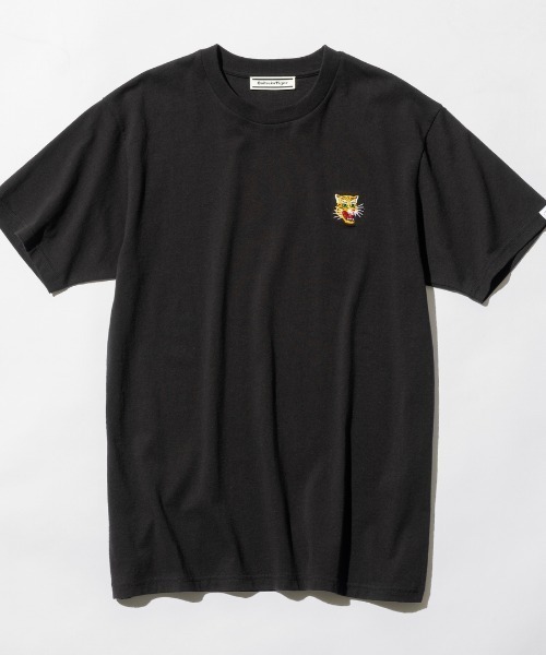 「Onitsuka Tiger」 半袖Tシャツ X-LARGE ブラック レディース_画像9