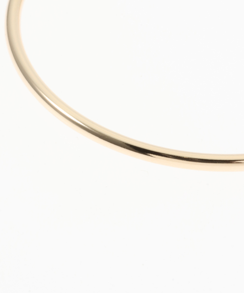 ピアス 1.5パイプ3.5cmルーフピアス K10（両耳） レディースの画像