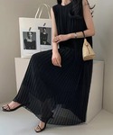 パーティードレス ワンピース 夏 2wayで楽...の詳細画像1