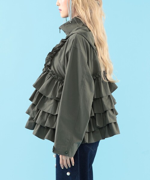 CAROLINA GLASER（カロリナ グレイサー） ブルゾン アウター フリル