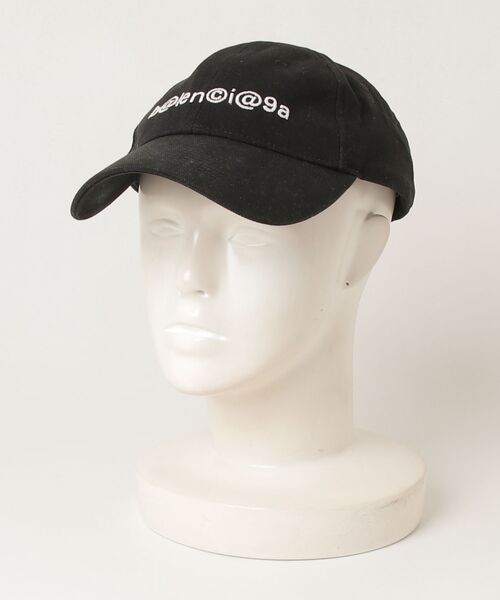 BALENCIAGA（バレンシアガ） b@len@i@98 キャップ - ブラック メンズ