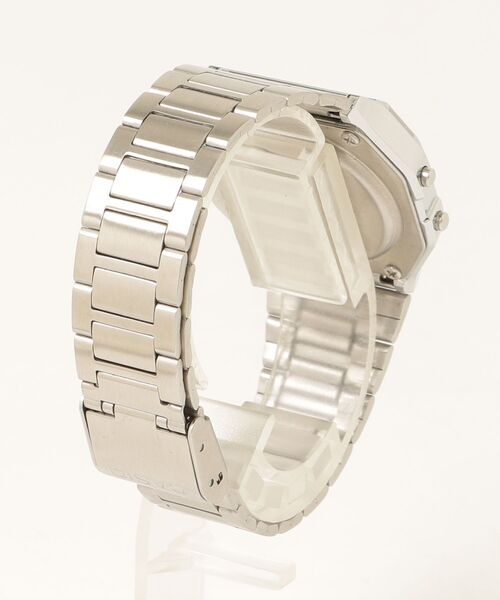 「CASIO」 デジタル腕時計 FREE シルバー メンズ_画像2