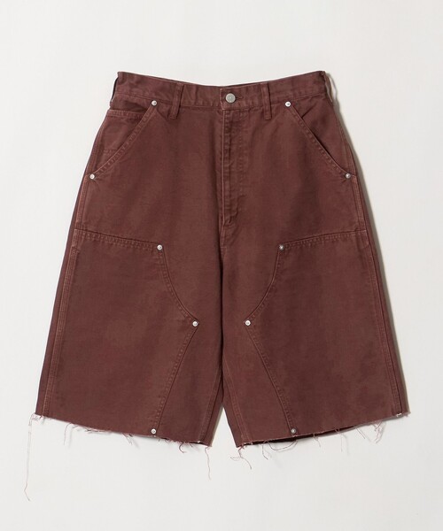 chernyy パンツ chernyy shorts / バック刺繍ロゴショートパンツ