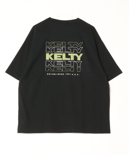 「KELTY」 半袖Tシャツ M ベージュ メンズ_画像5