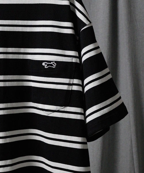 「n(n) BY NUMBER (N)INE」 半袖Tシャツ L ブラック メンズ_画像6