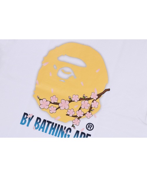 「A BATHING APE」 半袖Tシャツ - ホワイト メンズ_画像4