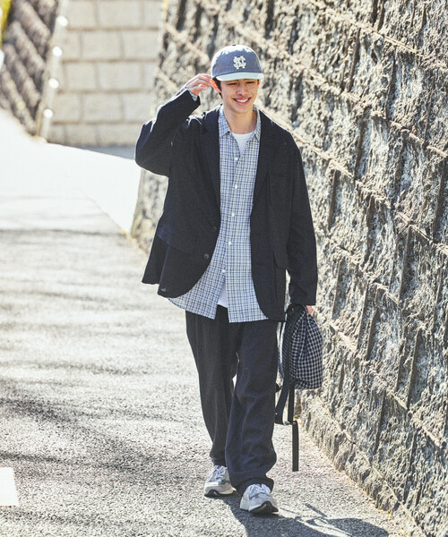 「NAUTICA」 イージーパンツ X-LARGE ネイビー メンズ_画像3