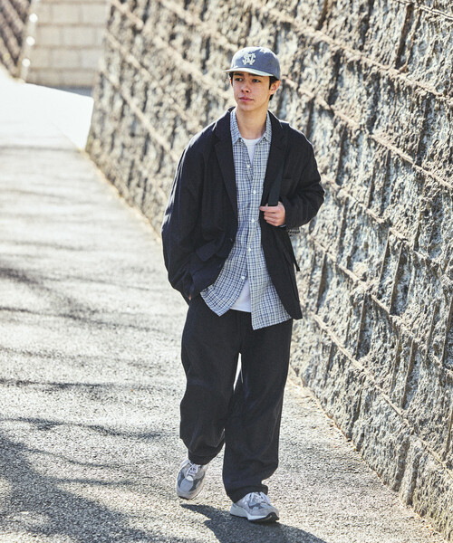 「NAUTICA」 イージーパンツ X-LARGE ネイビー メンズ_画像4
