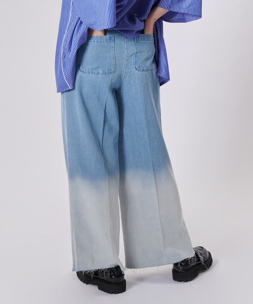 「ONCILY」 デニムパンツ MEDIUM ライトブルー メンズ_画像3