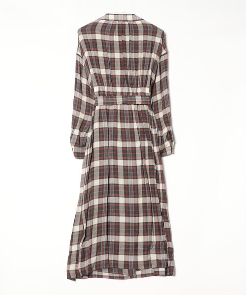 ドレス Big plaid dress_2