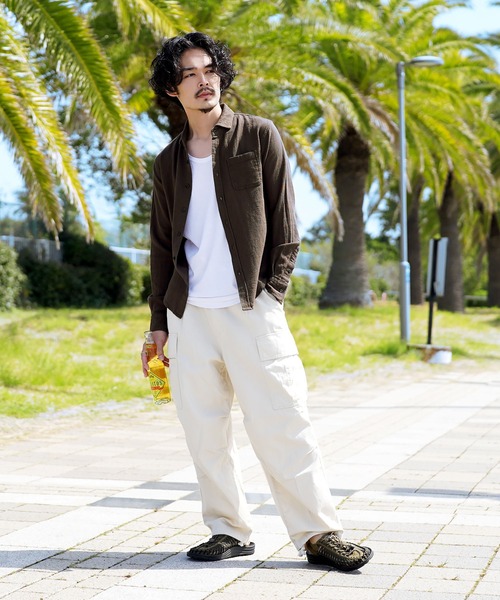 Resurrection 水色 Mサイズ シャツ MASU（エムエーエスユー）のZIP-UP GALAXY SILK SHIRT WHIITEの