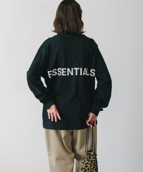 大人気♪【フィアオブゴッド/エッセンシャルズ】 LOGO L/S TEE FOG ESSENTIALS tシャツ ESSENTIALS/エッセンシャルズ RLCT LOGO