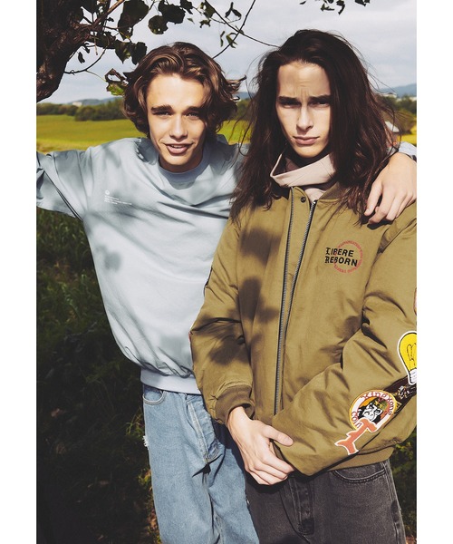 LIBERE MA-1 リミテッドワッペンダウンボンバージャケット LIBERE（リベーレ） ダウンジャケット ダウン リベーレ / LIMITED