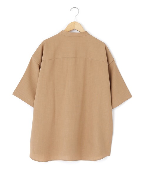 セットアップ 【セットアップ】テックリネン バンドカラーワーク半袖シャツ&バルーンショーツ|ZOZOTOWN PayPayモール店|10