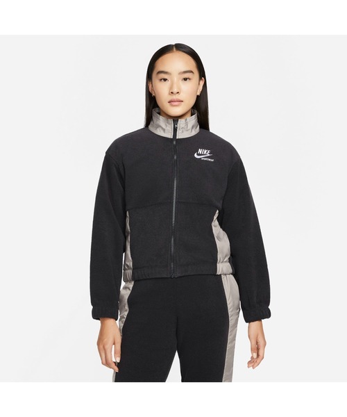 パーカー ナイキ NIKE ナイキ ウィメンズ NSW PLSH ヘリテージ ジャケット|ZOZOTOWN PayPayモール店|01