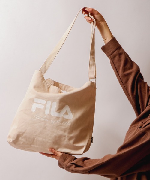 FILA（フィラ） トートバッグ スモーキー2WAYキャンバストート