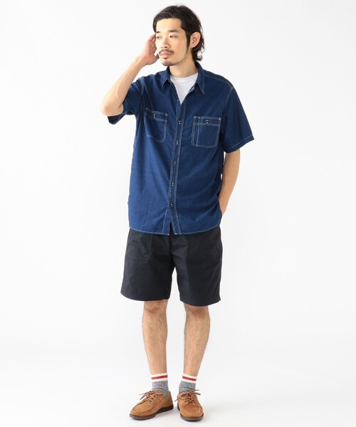 BEAMS+（ビームスプラス） シャツ BEAMS PLUS / インディゴ