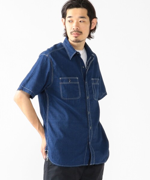 BEAMS+（ビームスプラス） シャツ BEAMS PLUS / インディゴ