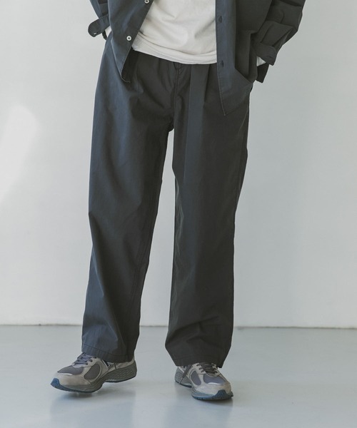 URBAN RESEARCH DOORS パンツ フェードカラーイージーパンツ