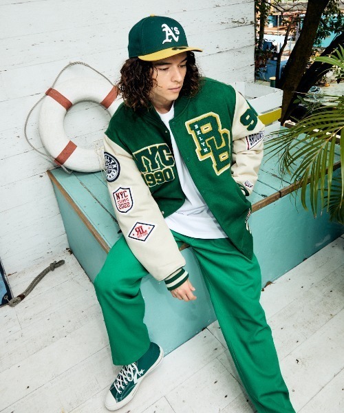 DEAR LAUREL NYC 1990 スタジャン イエロー ムラスポ DEAR LAUREL NYC