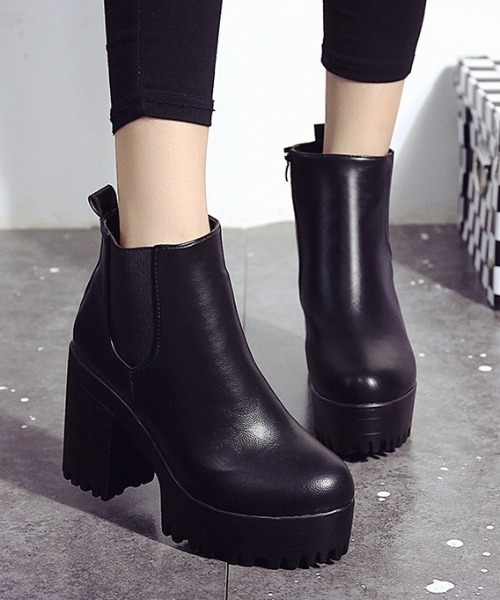 SETUP7（セットアップセブン） ブーツ 「SETUP7」厚底サイドゴア