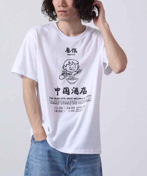 tシャツ Tシャツ メンズ ACE プリント 半袖Tシャツ｜zozo｜09