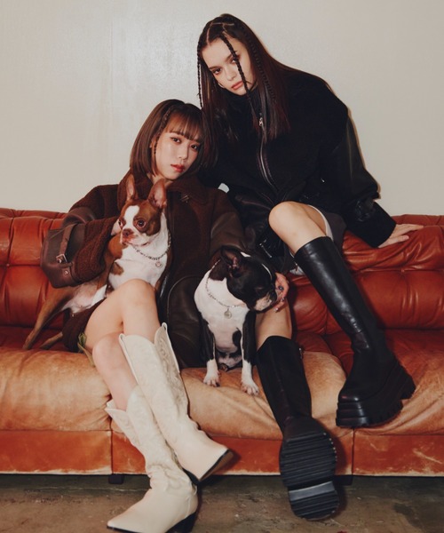 emoda✖️gab gabコラボ　ボアジャケット　フリーサイズ GAB コート アウター B3ボアジャケット レディース : ZOZOTOWN
