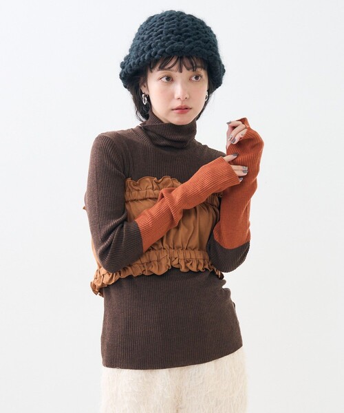 hide LEMONed everfree ニットシャツ LEMONed ONLINE SHOP