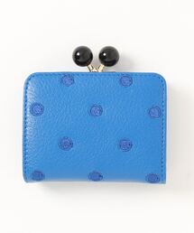 perche（ペルケ） 財布 perche / アクリル玉ドット刺繍・ジャバラ