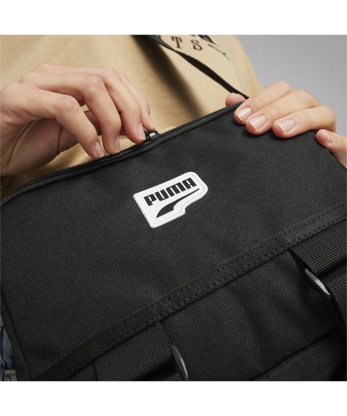 クロスボディバッグ【PUMA】送料・関税込み ファスナー 刺繍入り プーマ PUMA ユニセックス メンズ レディース アカデミー