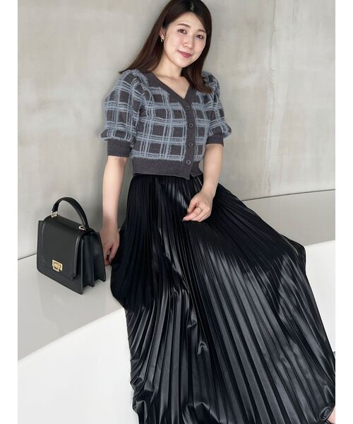 MERCURYDUO（マーキュリーデュオ） ワンピース チェックミニニット