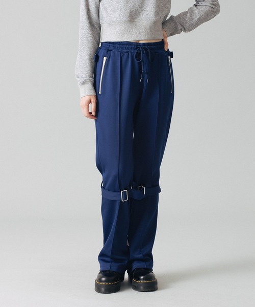 X-girl（エックスガール） パンツ JERSEY BONTAGE PANTS レディース