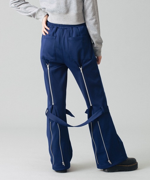 X-girl（エックスガール） パンツ JERSEY BONTAGE PANTS レディース
