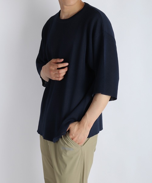 WESTSEA（ウエストシー） サマーニット セーター ニット 接触冷感 5分