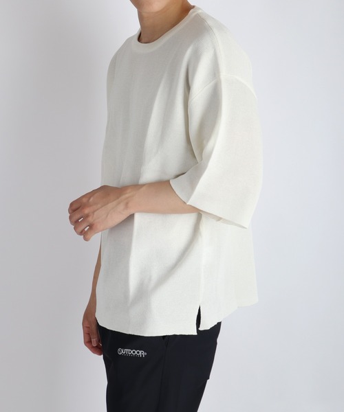 WESTSEA（ウエストシー） サマーニット セーター ニット 接触冷感 5分