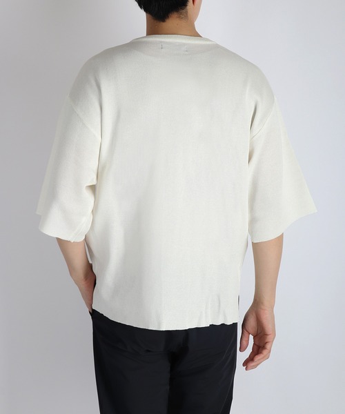 WESTSEA（ウエストシー） サマーニット セーター ニット 接触冷感 5分