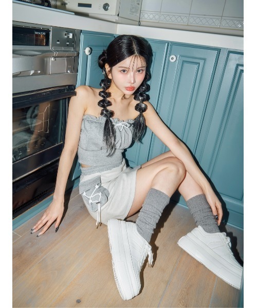 Darich（ダーリッチ） トレーナー スウェット コルセットフード