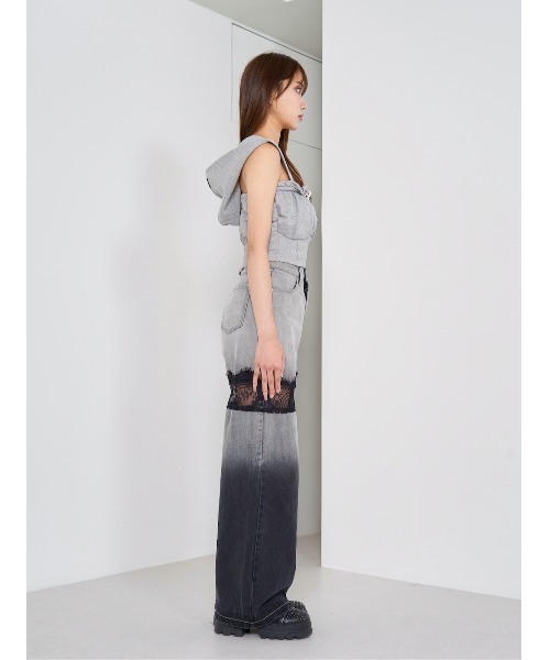 Darich(ダーリッチ) トレーナー スウェット コルセットフード Darich(ダーリッチ) トレーナー スウェット コルセットフード