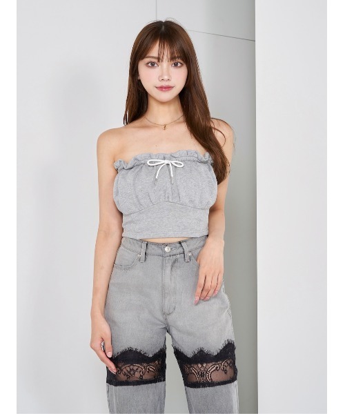 Darich(ダーリッチ) トレーナー スウェット コルセットフード Darich(ダーリッチ) トレーナー スウェット コルセットフード