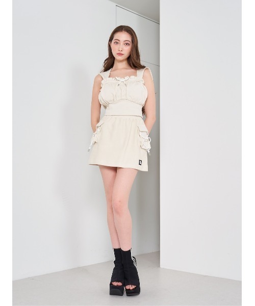 Darich（ダーリッチ） トレーナー スウェット コルセットフード