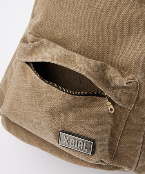 X-girl デイバック リュック CANVAS DAYPACK レディース メンズ