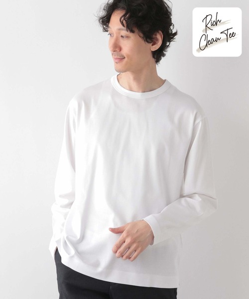GLOBAL WORK tシャツ リッチクリーンTEE/長袖/116236 メンズ