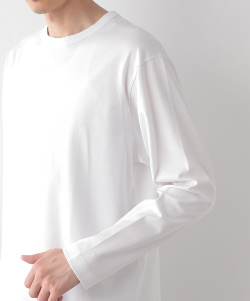 キチページ GLOBAL WORK tシャツ リッチクリーンTEE/長袖/116236 メンズ