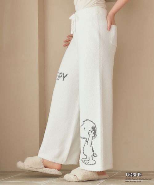 PEANUTS パジャマ ルームウェア 「PEANUTS/ピーナッツ」SNOOPYもこもこ