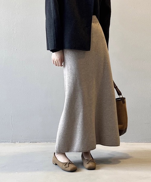 カシミヤ100% ロングスカート スカート ロングスカート : ZOZOTOWN Yahoo!店 - 通販 - Yahoo
