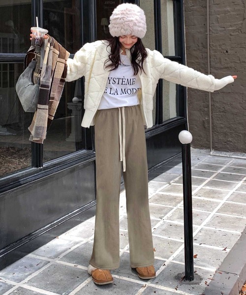 OSYAREVO(オシャレボ) スウェットパンツ ジャージ コーデュロイ OSYAREVO(オシャレボ) スウェットパンツ ジャージ コーデュロイ